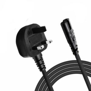 1.5M 2-Pin UK Fused Power Cable for jbl speakers,radios and other electronics