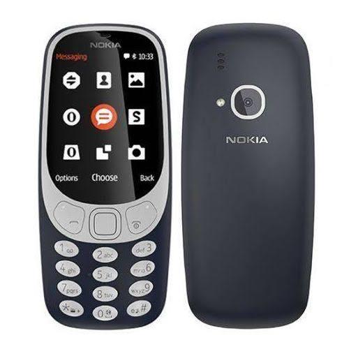 Original Nokia 3310 Dual SIM feature phone in Dark Blue - Made in Vietnam